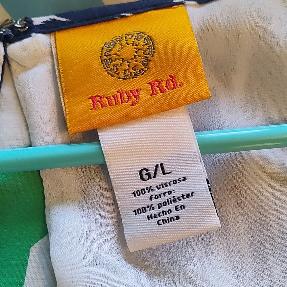 Ruby Rd. Navy mini dress - Picture 3 of 3